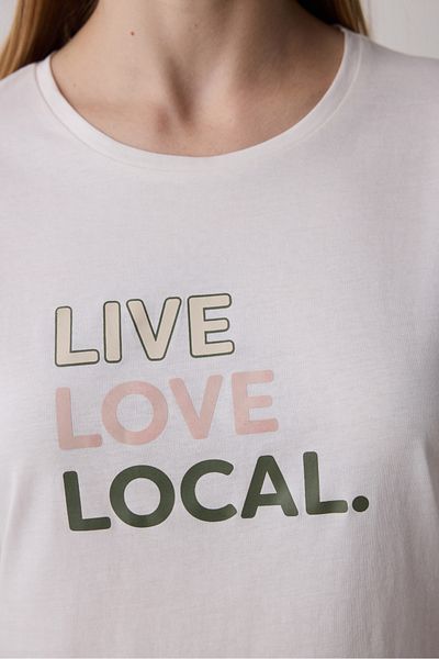 Penti Live Love Local Multicolor Pajama Set with Shorts