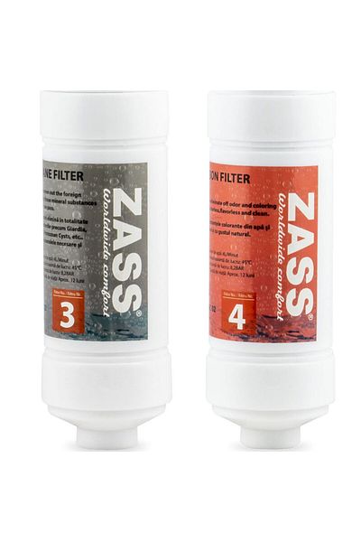 Zass dispenser filter set (Membrane and Post-Carbon) for 12-month replacement for dispensers