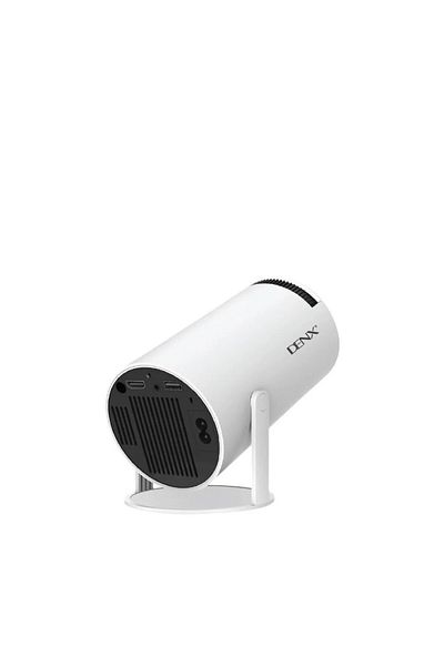KARAKER 8000 Lumens Portable Mini Projector with Android 12, WiFi, and Bluetooth