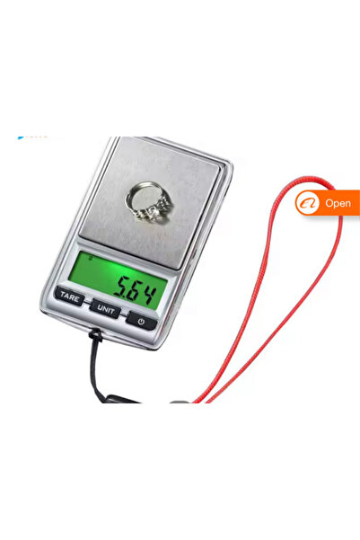 abnturk Cep tipi Hassas Mini Kuyumcu Terazisi 200g kapasiteli 0.01g Hassasiye...