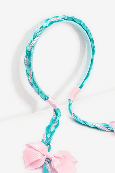 Penti Girl's Bow Light Blue Crown