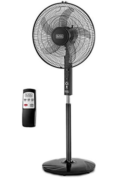 Black&Decker بلاك اند ديكر مروحة عمودية مع ريموت 16 انش 60 واط FS1620R-B5