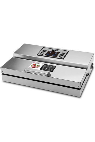 Zass Aparat de etanșat alimente în vid inteligent semi-comercial Zass ZVS 10, 260W, Control tactil, vid 0.95bari