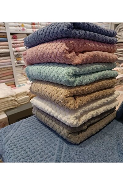 Esila Life Набір рушників з бахромою, 6 штук, 100% бавовна, 50x90