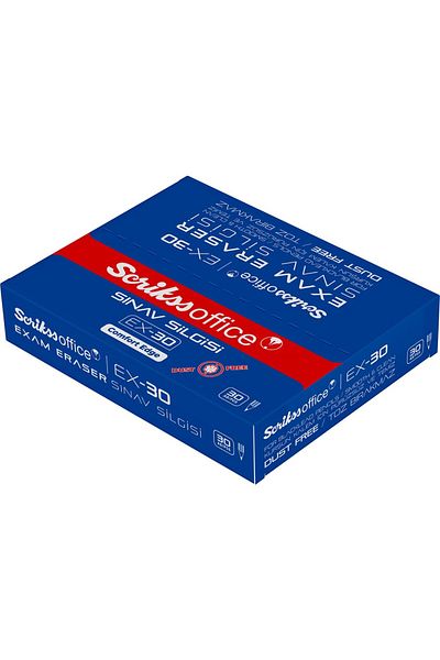 Scrikss Scrickss Office Ex-30 Exam Eraser 4 Units