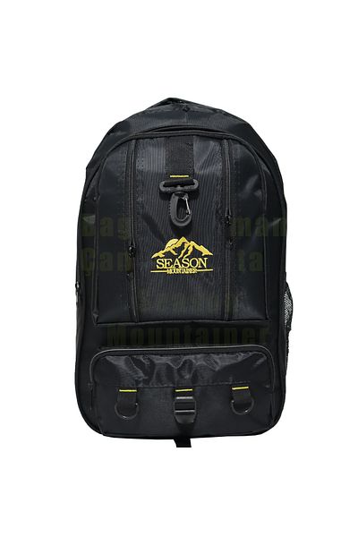 SEASON MOUNTAINER Large Size Camping Bag, Mountaineering Backpack, Thick Tent Fabric