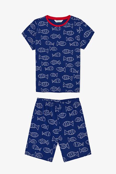 Penti Set pijama cu pește pentru băiat