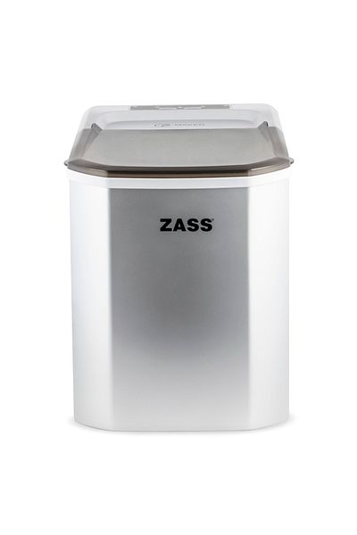 Zass Aparat de gheață portabil Zim 02, 4 - 6 kg/24h, 1,25 litri, 2 dimensiuni cuburi de gheață mici/mari, 112w