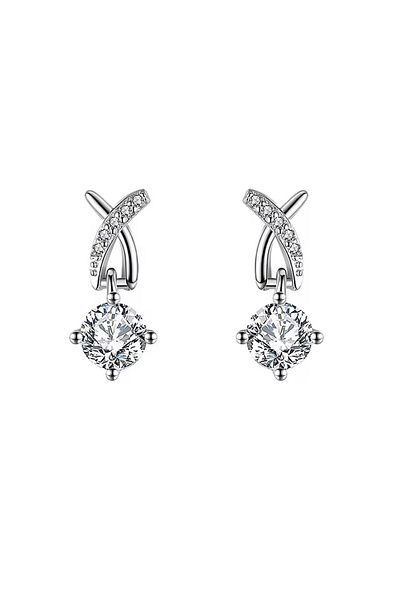 OEM Cercei Daizy tip Wedding Luxury din Argint S925 cu pietre Zirconiu