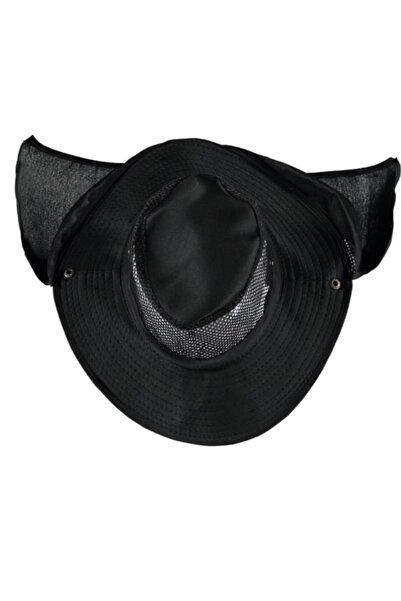 Muensu Fileli Ense Korumalı Fötr, Şapka Nefes Alan Şapka, Fötr Yeni Sezon, Lü...