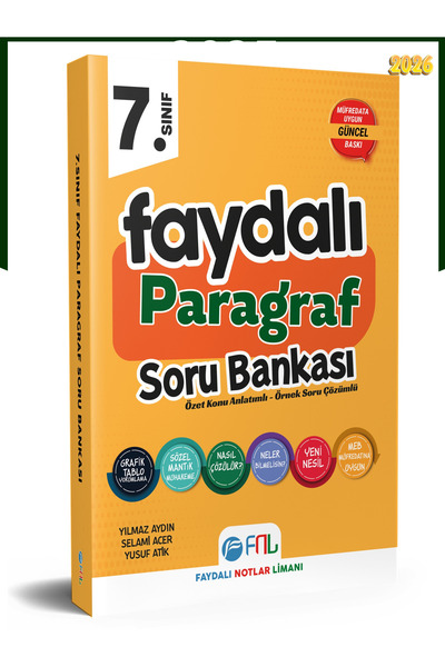 Kurul Yayıncılık 7.sınıf Paragraf Konu Özetli Soru Bankası