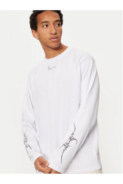 KARL KANI Men's Longsleeve 60240011 White