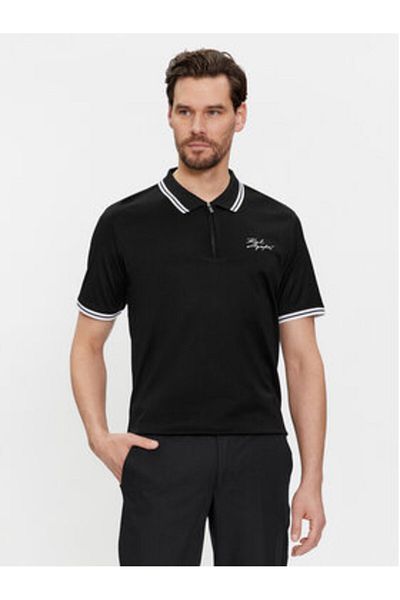 Karl Lagerfeld karl lagerfeld Men's Polo 745080-541200 Black