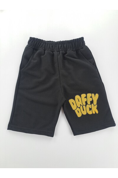 Butik Copy - Boy's Daffy Duck Printed Shorts T-Shirt Set of Two