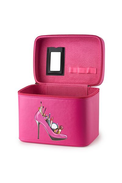 Cupio High Heels Cosmetic Bags - Pink set of 2