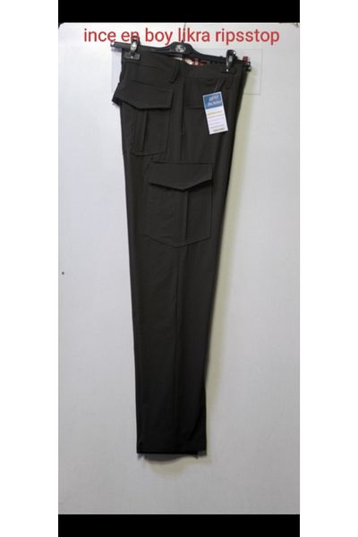 BeyzDenim Summer Thin Khaki Cargo Tactical Water Repellent Lycra Large Size Ripsstop Trousers Outdoor