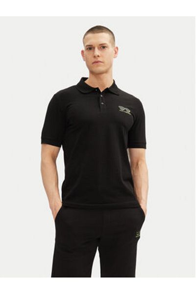 Karl Lagerfeld Men's Polo 745400 552235 Black