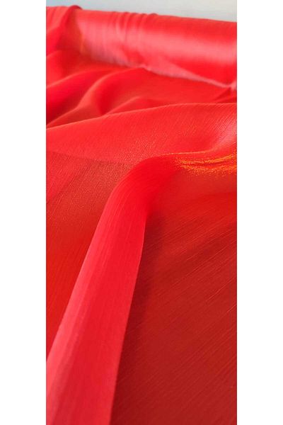 River Fabrics Janjanlı Yoryo Fabric Coral