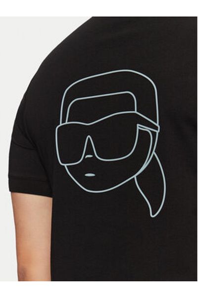 Karl Lagerfeld Men's Polo 745094 551225 Black