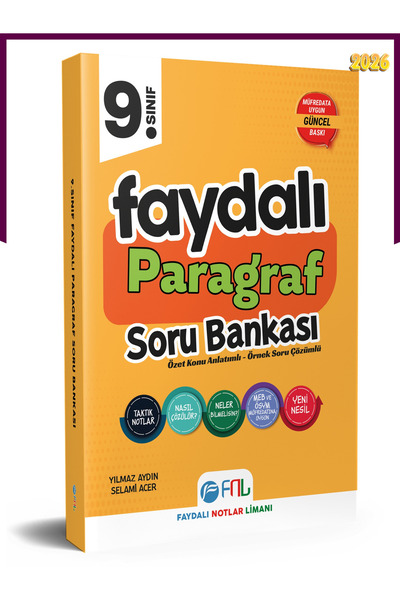 Kurul Yayıncılık 9.sınıf Paragraf Konu Özetli Soru Bankası
