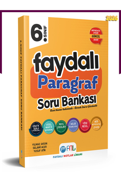 Kurul Yayıncılık 6.sınıf Paragraf Konu Özetli Soru Bankası