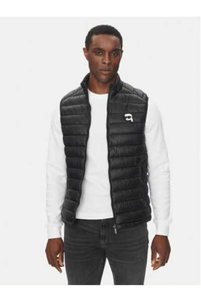 Karl Lagerfeld Men's Sleeveless 505711 500590 Black