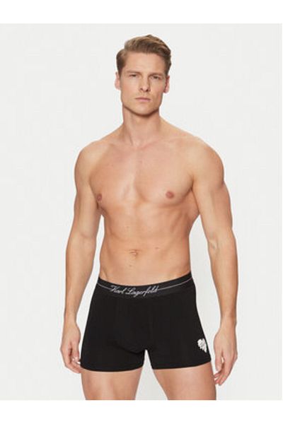 Karl Lagerfeld Men's Set of 3 pairs of boxers A1M47072 Black, Gray