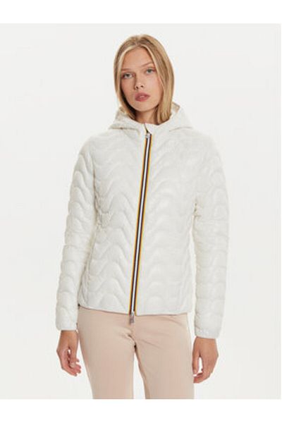 K-Way k way Women's Transitional Jacket K5126IW Ecru