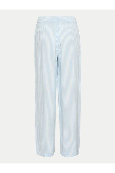 Kaffe Pantaloni din material textil pentru femei 10508314 Albastru deschis