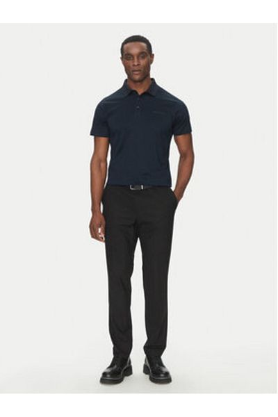 Karl Lagerfeld Polo bărbătesc 745001 552200 Albastru marin