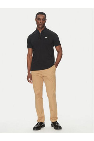 Karl Lagerfeld Men's Polo 745020 552221 Black