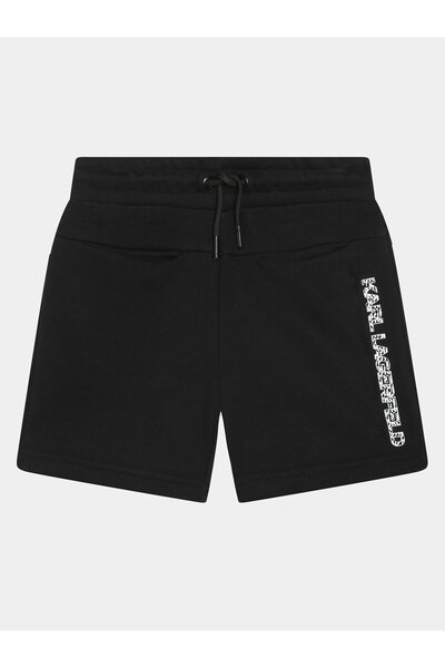 Karl Lagerfeld Kids Αθλητικό σορτς για αγόρια Z30025 D Μαύρο