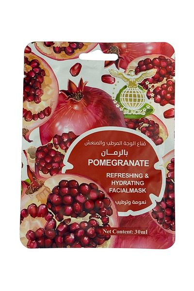 BLACK Black pomegranate face mask