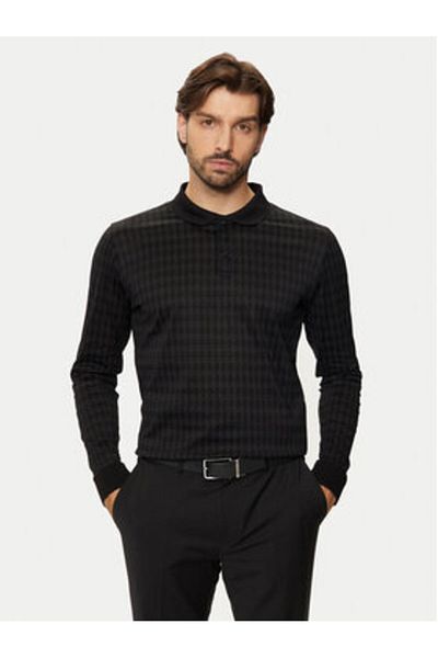 Karl Lagerfeld Men's Polo 745009-544202 Black