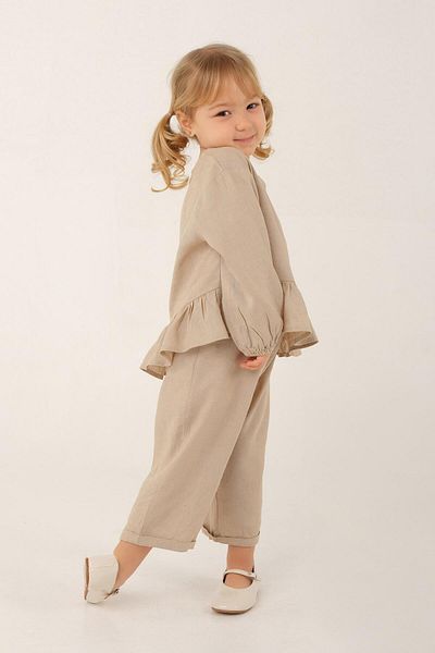 Mioma Kids Linen Set Beige