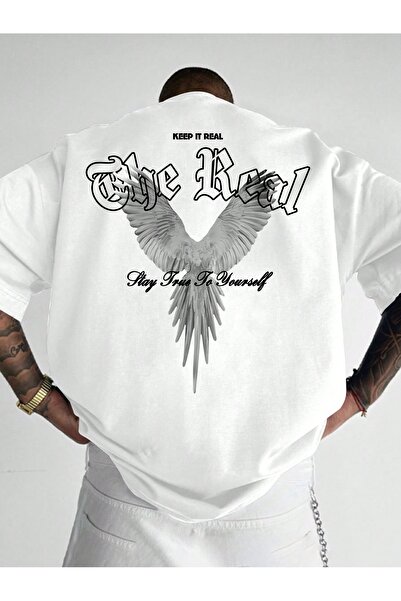 Bengi Clothing تي شيرت مطبوع بأكمام قصيرة وقصة كبيرة الحجم