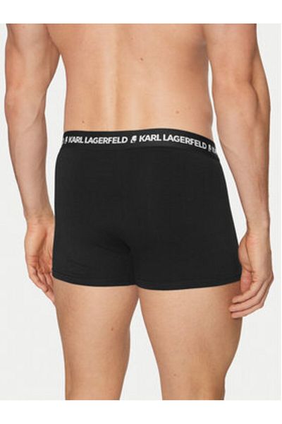 Karl Lagerfeld Men's Set of 3 pairs of boxers A1M47086 Black, Gray