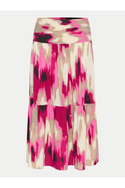 Kaffe Fustă maxi pentru femei 10508816 roz