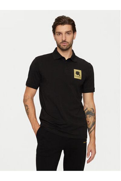 Karl Lagerfeld Men's Polo 745460 551235 Black
