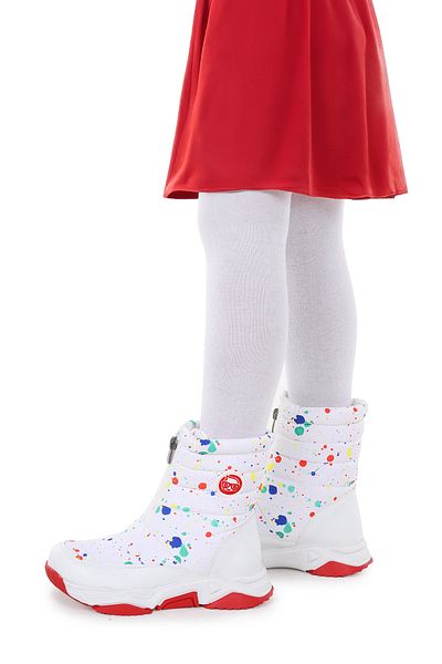 Kiko Kids Mars Girls' Snow Boots με φερμουάρ