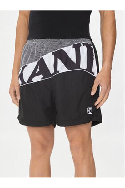 KARL KANI Pantaloni scurți sport pentru bărbați 6013814 Negri