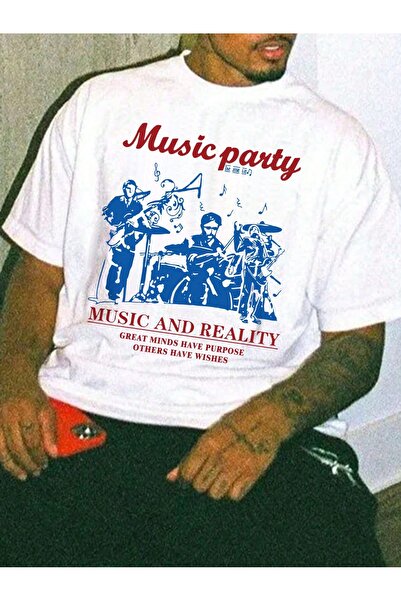 Bengi Clothing Tricou imprimat cu mânecă scurtă cu croială supradimensionată