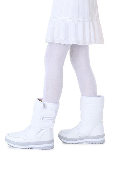 Kiko Kids Κοριτσίστικες μπότες χιονιού Riko Velcro Thermo Sole