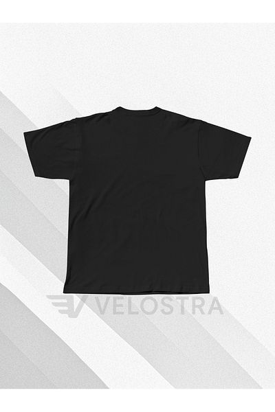 Velostra Unisex Rose Printed Combed Cotton Oversize T-Shirt