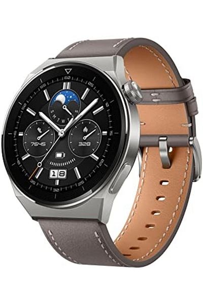 Huawei WATCH GT 3 Pro Smartwatch, 46mm, Free-diving Mode, Durable Battery Life, Wireless Fast Chargi