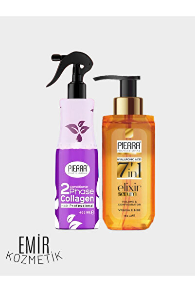 PİERRA Elixir Saç Serumu & Collagen Saç Kondisyoneri Set