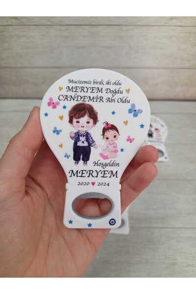 LecaTTe 20 Adet Balon Magnet Açacak Yeni Doğan, Doğum Günü, Sünnet, Nişan, Sö...