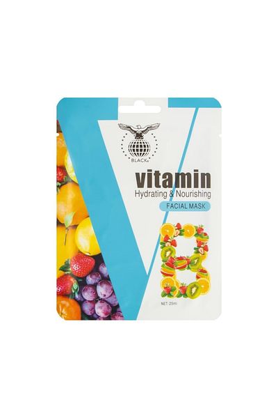 BLACK Black Vitamin B Facial Mask - 1 Mask