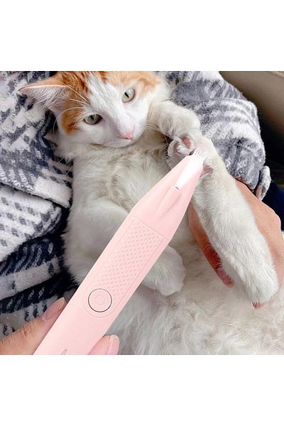 KARAKER Rechargeable Electric Pet Clipper with LED Light