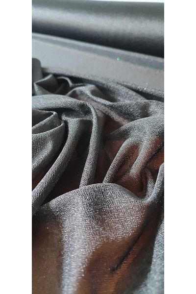 River Fabrics Glitter Tulle Black